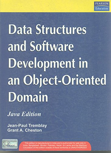 Stock image for Data Structures and Software Development in an Object Oriented Domain, Java Edition for sale by dsmbooks