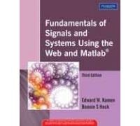 9788131714690: Fundamentals of Signals and Systems Using the Web and MATLAB