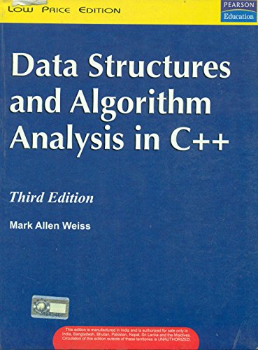 Beispielbild fr Data Structures And Algorithm Analysis In C++, 3Rd Edn zum Verkauf von Books in my Basket