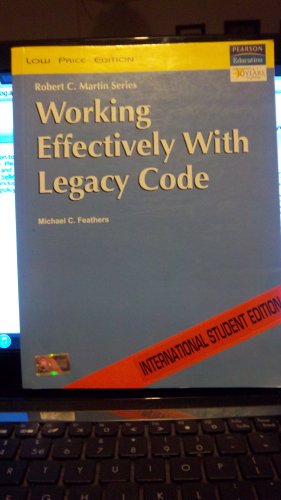 Stock image for Working Effectively With Legacy Code for sale by dsmbooks