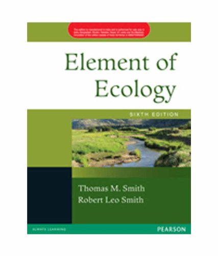 9788131715574: Elements of Ecology, 6/e [Paperback] Smith