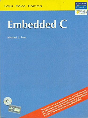 9788131715895: Embedded C W/Cd