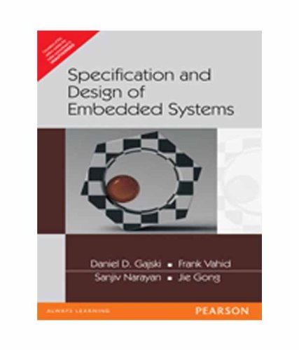 9788131716120: Specification and Design of Embedded Systems