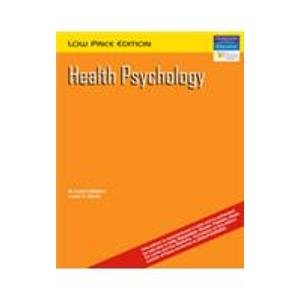 9788131716526: Health Psychology