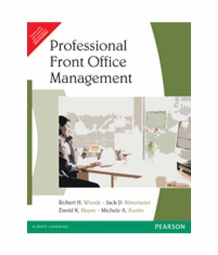 Imagen de archivo de Professional Front Office Management a la venta por Books in my Basket