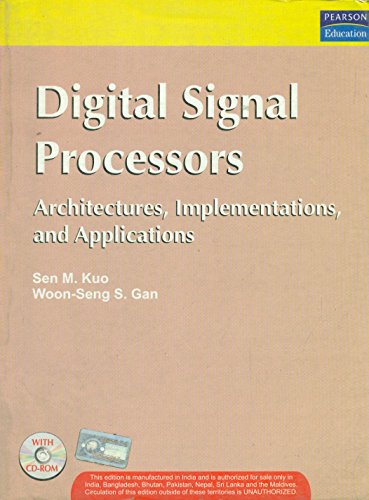 9788131717936: Digital Signal Processors: Architectures, Implementations, and Applications