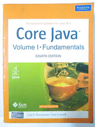 Stock image for Core Java, Vol. 1 for sale by Majestic Books