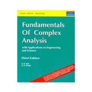 9788131720196: Fundamentals of Complex Analysis