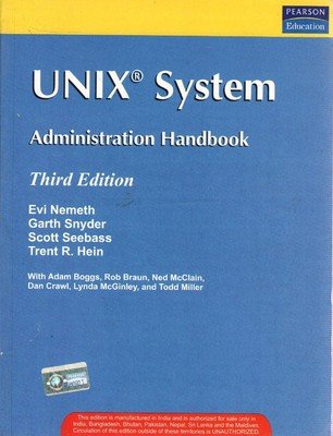 Beispielbild fr UNIX System Administration Handbook zum Verkauf von Majestic Books