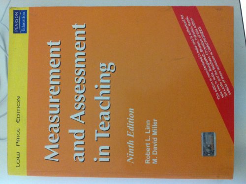 9788131720752: Measurement and Assessment in Teaching