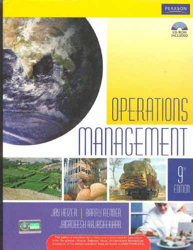 Stock image for Operations Management 9th Edition for sale by Boards & Wraps