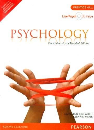 Stock image for Psychology: The University of Mumbai Edition for sale by dsmbooks