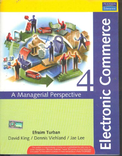 ELECTRONIC COMMERCE (9788131724781) by Turban