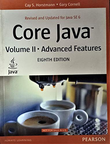 Stock image for Core Java, Vol. 2 for sale by Majestic Books