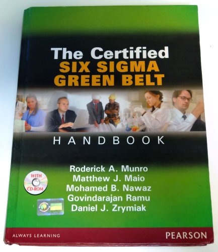 Beispielbild fr The Certified Six Sigma Green Belt Handbook zum Verkauf von HPB-Emerald