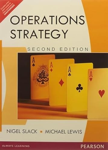 Stock image for Operations Strategy 2nd Edition for sale by Books in my Basket