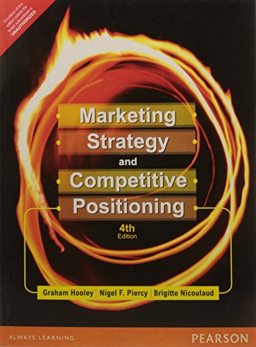 9788131727997: Marketing Strategy And Competitive Positioning