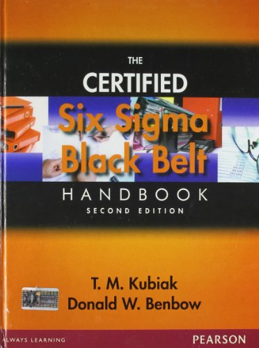 Imagen de archivo de The Certified Six Sigma Black Belt Handbook a la venta por Decluttr