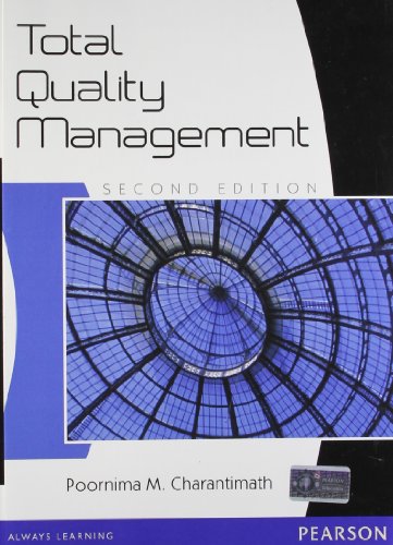 9788131732625: Total Quality Management