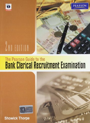 9788131733691: The Pearson Guide To The Bank Clerical Recruitment Examination