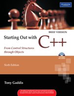 9788131734377: Starting Out with C++ Brief: From Control Structures through Objects