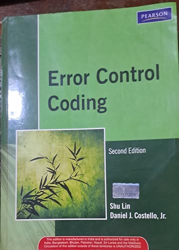 9788131734407: ERROR CONTROL CODING