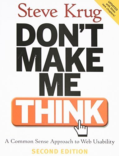 9788131734803: Don't Make Me Think: A Common Sense Approach to Web Usability, 2nd Edition by Steve Krug (2005-08-28)