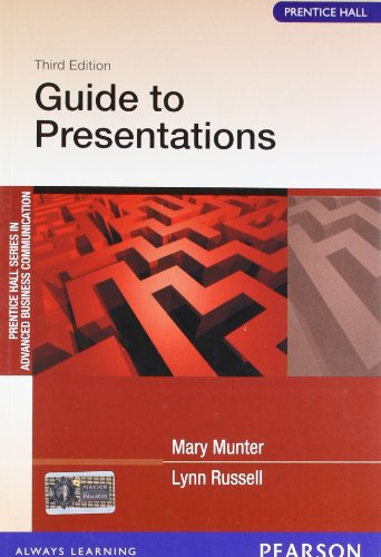 Stock image for Guide To Presentations, 3Rd Edn for sale by Books in my Basket
