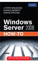 Imagen de archivo de Windows Server 2008 How-To 1 ed a la venta por Majestic Books