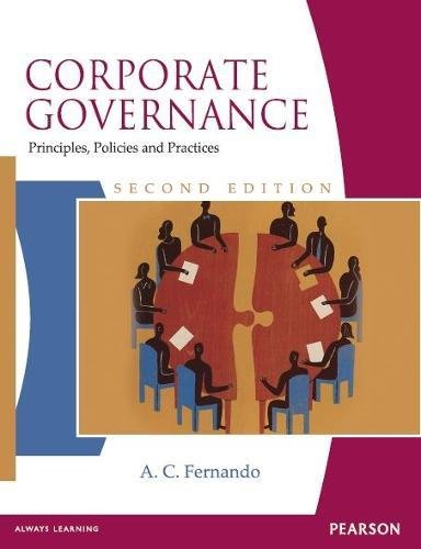 Beispielbild fr Corporate Governance: Principles, Policies and Practices zum Verkauf von ThriftBooks-Dallas