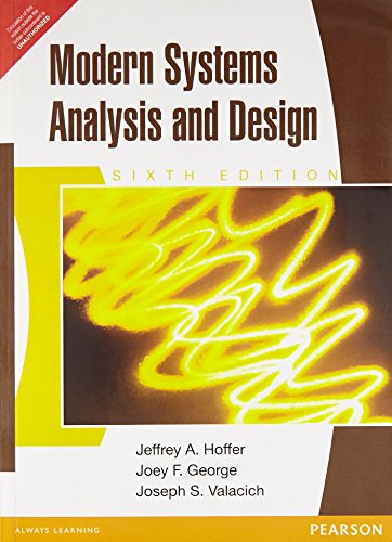 Stock image for Modern System Analysis And Design, 6Th Edition for sale by Books in my Basket