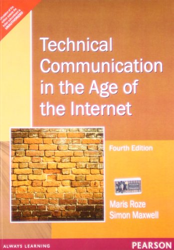 Stock image for Technical Communication in the Age of the Internet for sale by Books Puddle