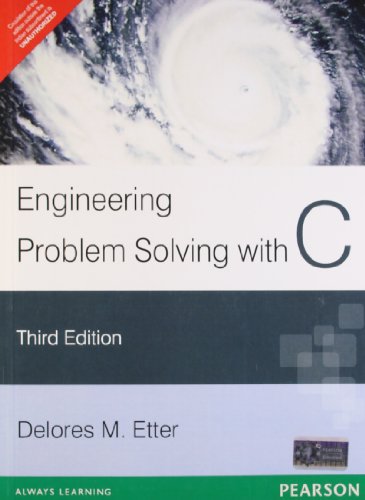 Imagen de archivo de Engineering Problem Solving With C a la venta por Books in my Basket