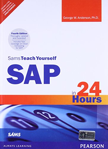9788131774212: Sams Teach Yourself SAP in 24 Hours, 4/e