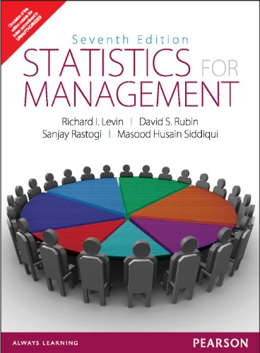 9788131774502: STATISTICS FOR MANAGEMENT