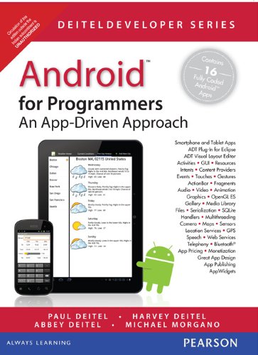 9788131786833: Android for Programmers: An App-Driven Approach