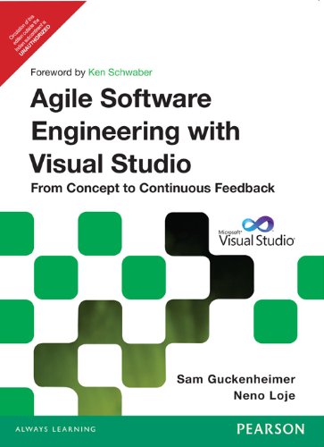 9788131786871: Agile Software Engineering with Visual Studio: From Concept to Continuous Feedback, 2/e