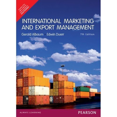 9788131791189: FAST SHIP - ALBAUM DUERR 7e International Marketing & Export Management AD1