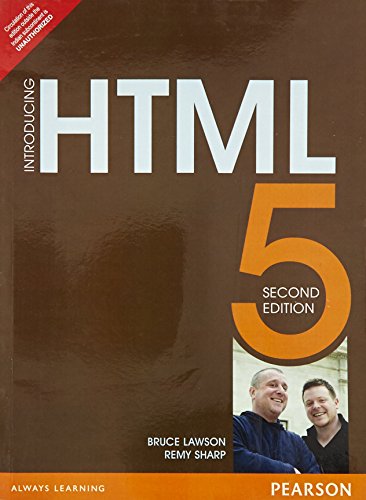 9788131791363: Introducing HTML5 [Paperback] [Jan 01, 2012] Bruce Lawson