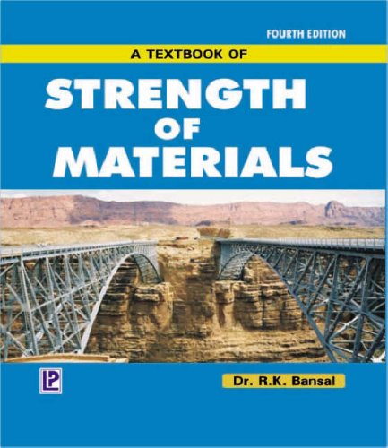 9788131800003: A Textbook of Strength of Materials