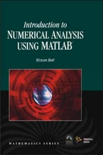 9788131803998: Introduction to Numerical Analysis Using MATLAB