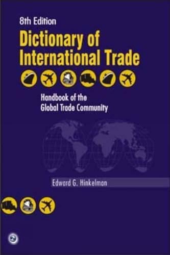 Beispielbild fr Dictionary of International Trade zum Verkauf von Books in my Basket