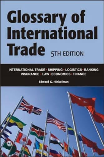 Beispielbild fr Glossary of International Trade zum Verkauf von Majestic Books