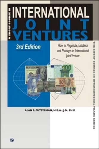 Stock image for A Short Course in International Joint Ventures for sale by Books Puddle