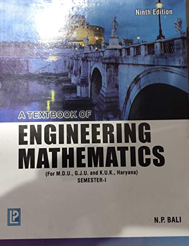 Beispielbild fr A Textbook of Engineering Mathematics Sem-I zum Verkauf von Biblios