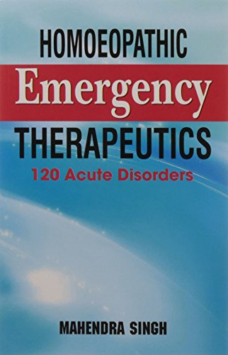 Beispielbild fr Homoeopathic Emergency Therapeutics zum Verkauf von Books Puddle