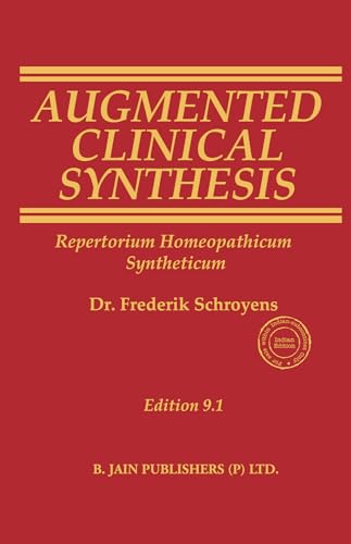Beispielbild fr AUGMENTED CLINICAL SYNTHESIS/ SYNTHESIS 9.1 Repertorium Homeopathicum Syntheticum (English) zum Verkauf von Books in my Basket