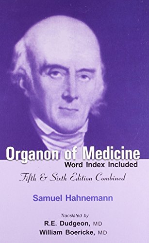 Imagen de archivo de Organon of Medicine a la venta por -OnTimeBooks-