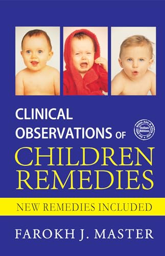 Beispielbild fr CLINICAL OBSERVATION OF CHILDREN REMEDIES zum Verkauf von Books in my Basket