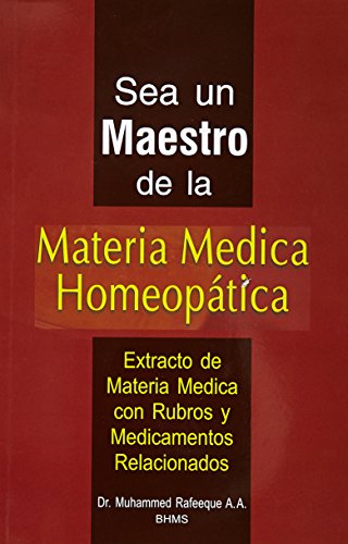 Stock image for Sea Un Maestro De La Materia Medica Homeopatica for sale by Books Puddle